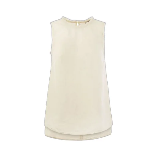Peserico Fringed Sleeveless Top