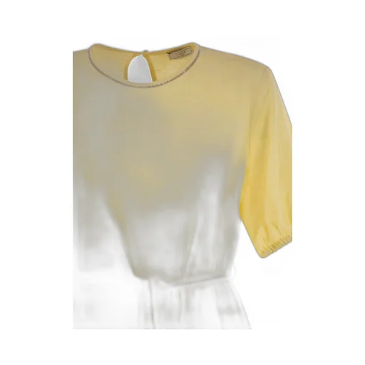 Peserico Asymmetrical Flounce Dress