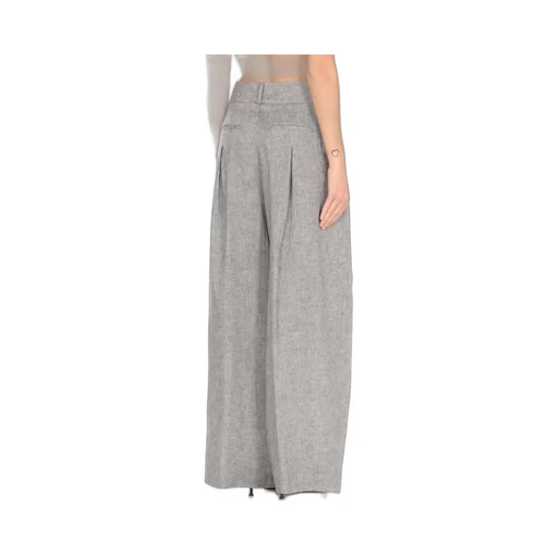 Peserico Wide Leg Pleated Pants