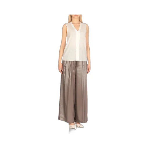 Peserico Sleeveless V-Neck Top
