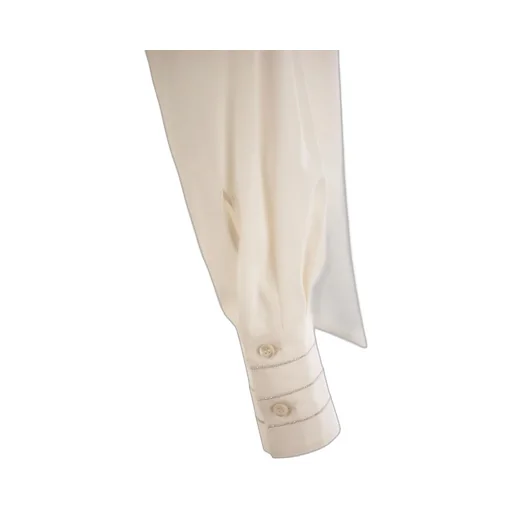 Peserico V-Neck Crepe Shirt