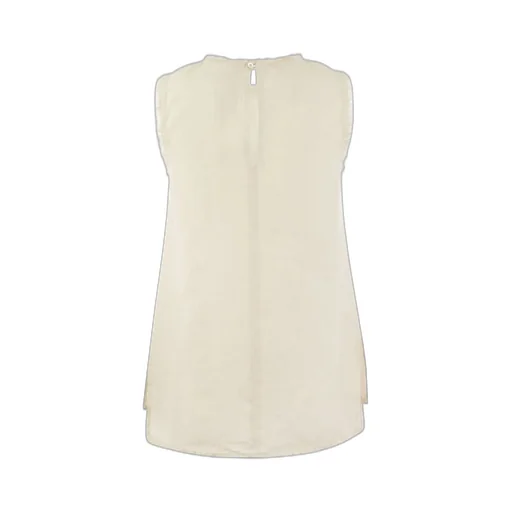 Peserico Fringed Sleeveless Top