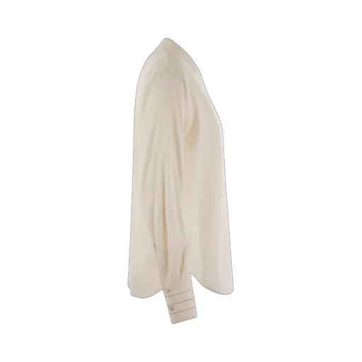 Peserico V-Neck Crepe Shirt