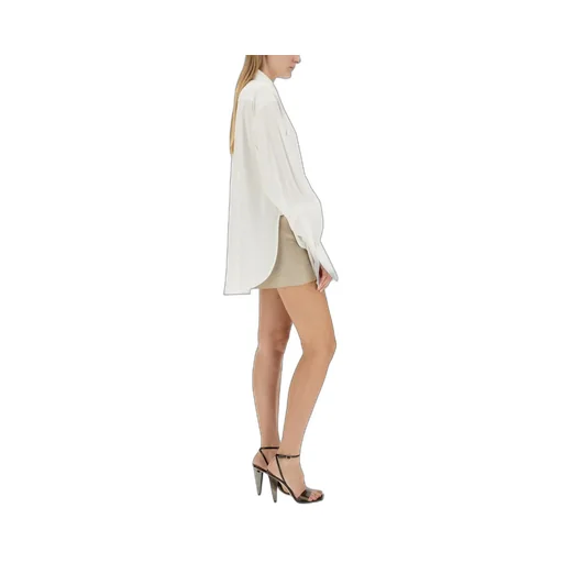 Peter Do Adjustable Drawstring Blouse