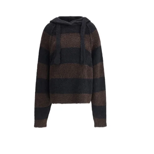 Petar Petrov Striped Hooded Sweater