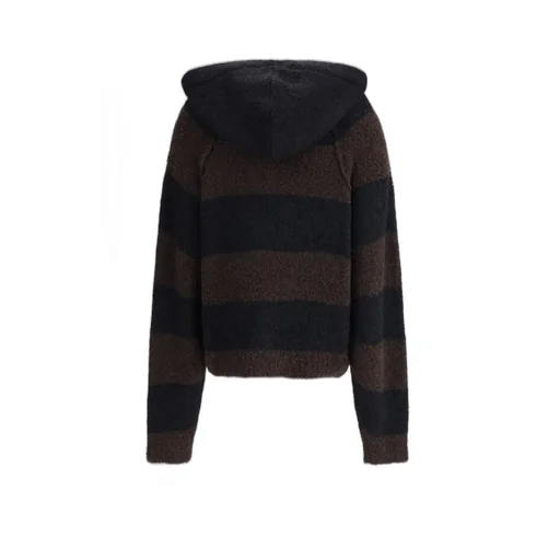 Petar Petrov Striped Hooded Sweater