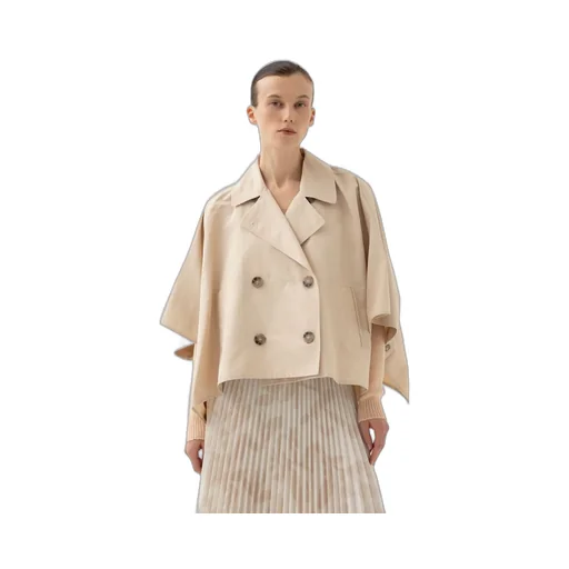 Peserico Double Breasted Lightweight Trench