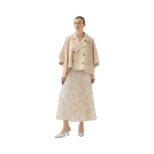 Peserico Double Breasted Lightweight Trench