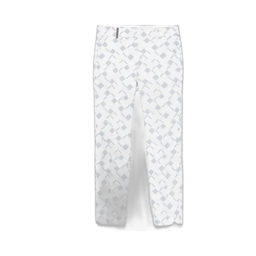 Peserico Patterned Cropped Pants