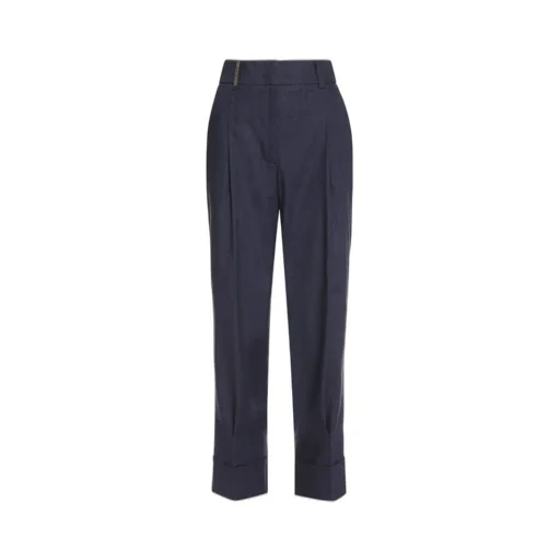 Peserico Wool Blend Cropped Trousers