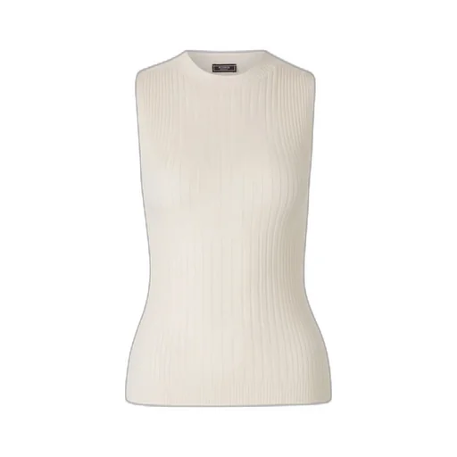 Peserico Ribbed Sleeveless Top