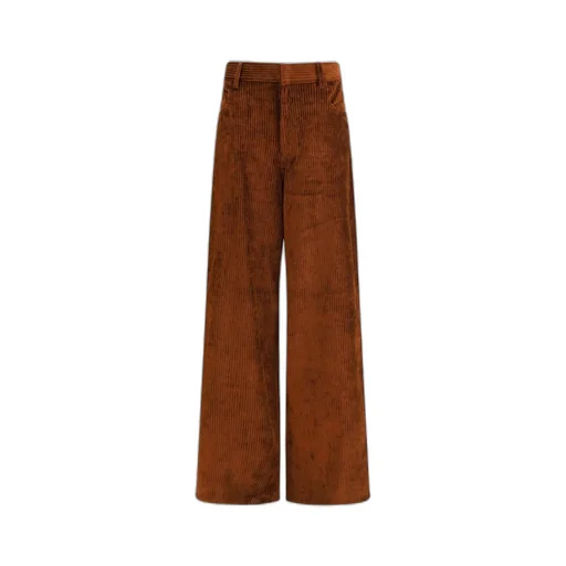Petar Petrov Corduroy Wide-Leg Pants