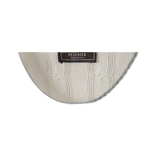 Peserico Contrast Cable Knit Top