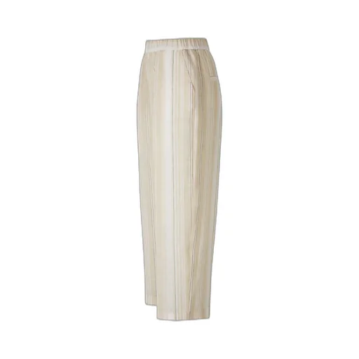 Peserico Striped Relaxed Fit Pants
