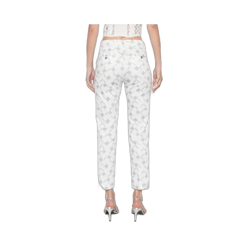 Peserico Patterned Cropped Pants