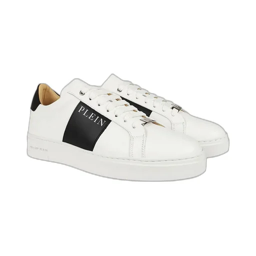 Philipp Plein Logo-Printed Lace-Up Sneakers
