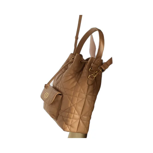Small Dior Caro Bucket Bag