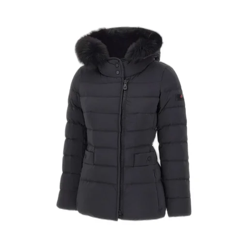 Peuterey Turmalet Fur-Trimmed Coat
