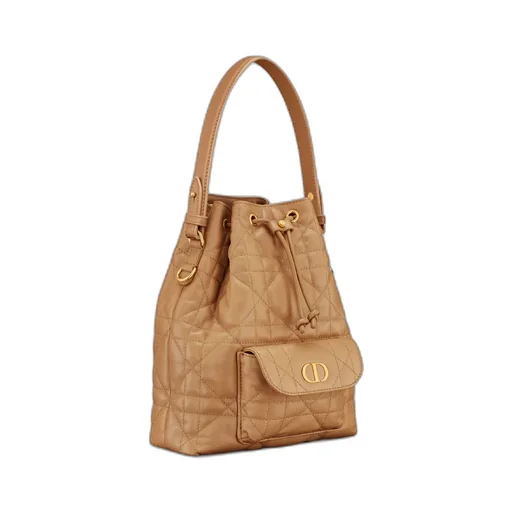 Small Dior Caro Bucket Bag