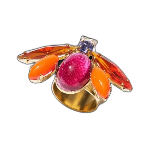 Philippe Ferrandis Embellished Bee Ring