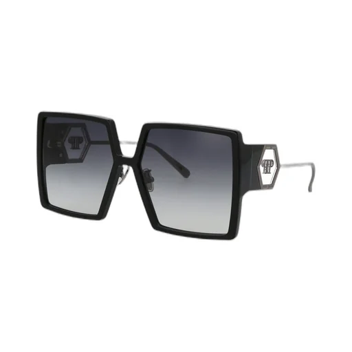 Philipp Plein Logo-Plaque Square-Frame Sunglasses