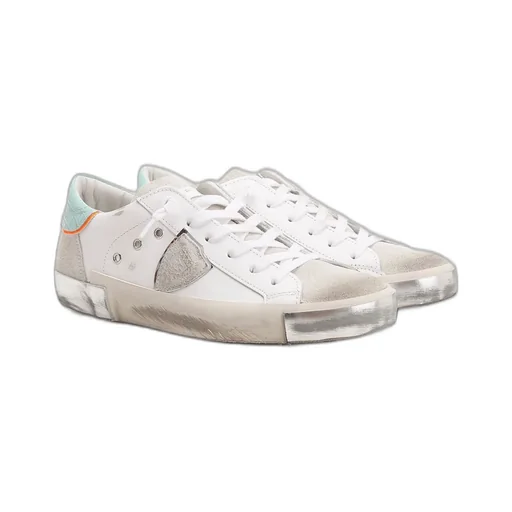 Philippe Model Logo Patch Low-Top Sneakers