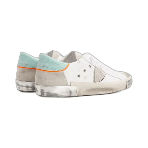 Philippe Model Logo Patch Low-Top Sneakers