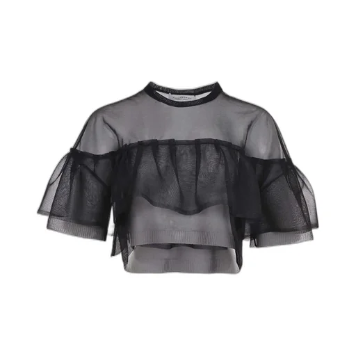 Philosophy Di Lorenzo Serafini CrÊPe Crop Top