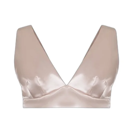 Philosophy Di Lorenzo Serafini Satin Micro Top