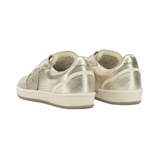 Philippe Model Logo Patch Lace-Up Sneakers