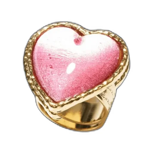 Philippe Ferrandis Heart-Shaped Small Ring