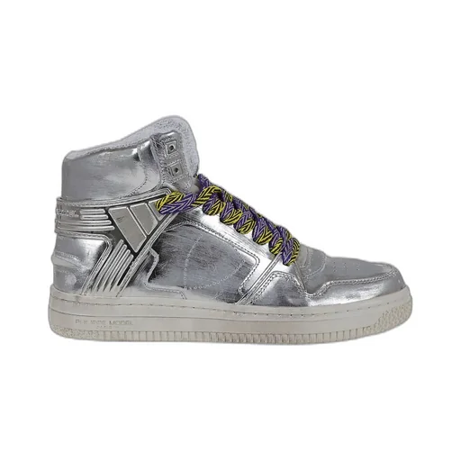 Philippe Model Round Toe High-Top Sneakers