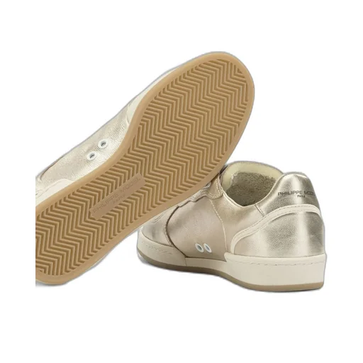 Philippe Model Logo Patch Lace-Up Sneakers