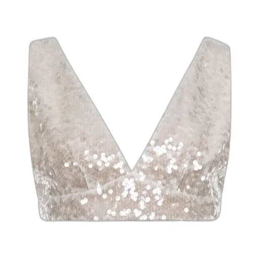 Philosophy Di Lorenzo Serafini Embellished Micro Top