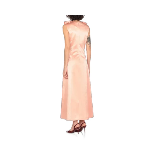 Philosophy Di Lorenzo Serafini Sleeveless Midi Satin Dress