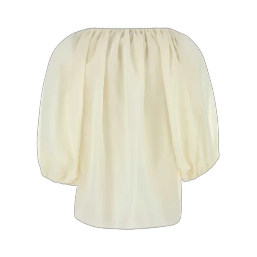 Philosophy Di Lorenzo Serafini Ruched Boat-Neck Blouse