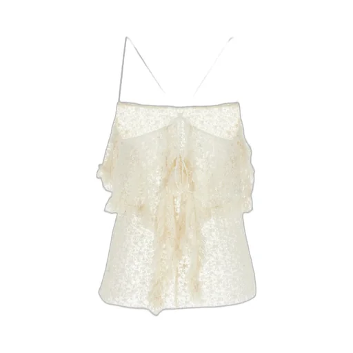 Philosophy Di Lorenzo Serafini Ruffled Lace Top