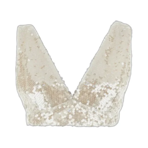 Philosophy Di Lorenzo Serafini Sequined Cropped Top
