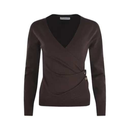 Philosophy Di Lorenzo Serafini V-Neck Ruched Jumper