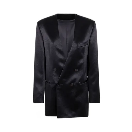Philosophy Di Lorenzo Serafini Double Breasted Satin Blazer