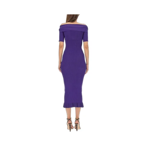 Philosophy Di Lorenzo Serafini Bow Detailed Off-Shoulder Dress