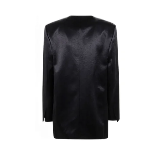 Philosophy Di Lorenzo Serafini Double Breasted Satin Blazer