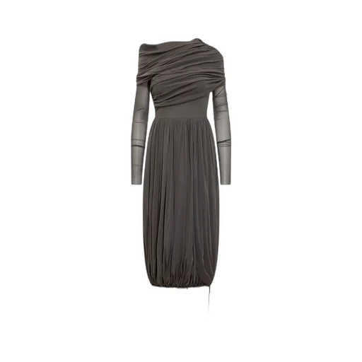 Philosophy Di Lorenzo Serafini Long-Sleeved Pleated Dress