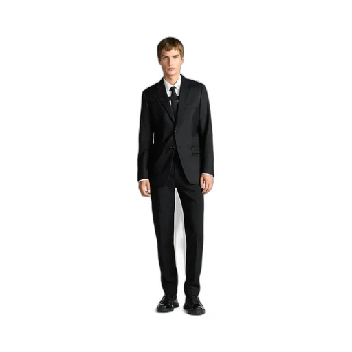 Jacket With Buttoned Strap