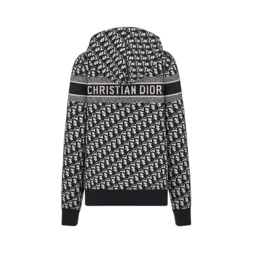 Reversible Zipped Cardigan With Hood