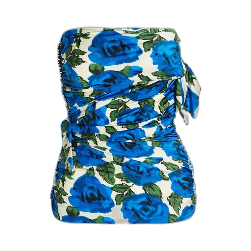 Philosophy Di Lorenzo Serafini Floral-Printed Off-Shoulder Top