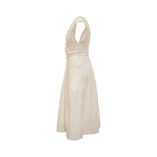 Philosophy Di Lorenzo Serafini V-Neck Bow Detailed Midi Dress