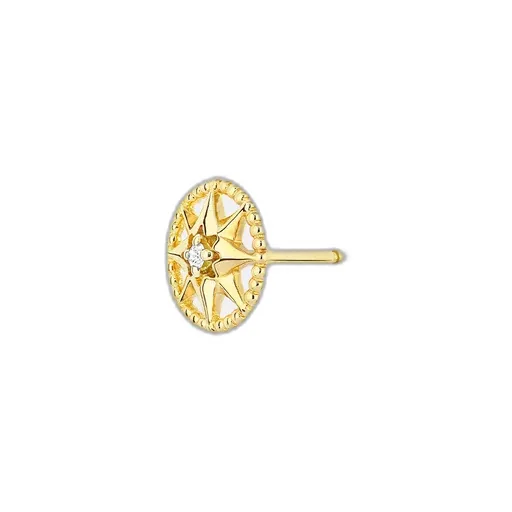 Small Rose Des Vents Single Earring