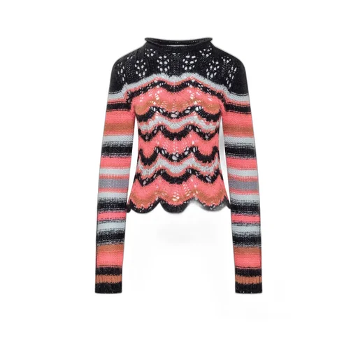 Philosophy Di Lorenzo Serafini Intarsia-Knitted Crewneck Jumper