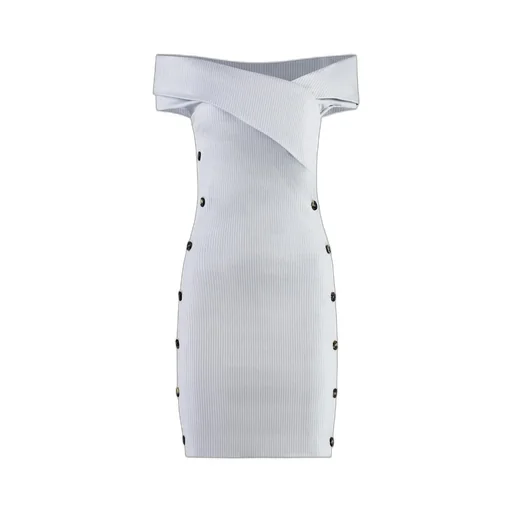 Philosophy Di Lorenzo Serafini Striped Mini Dress